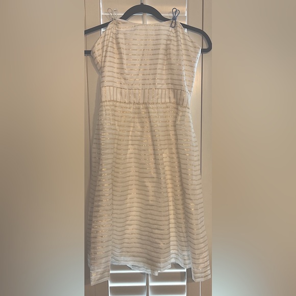NWT Lilly Pulitzer Metallic Kerry Dress Size 4 - Picture 1 of 5